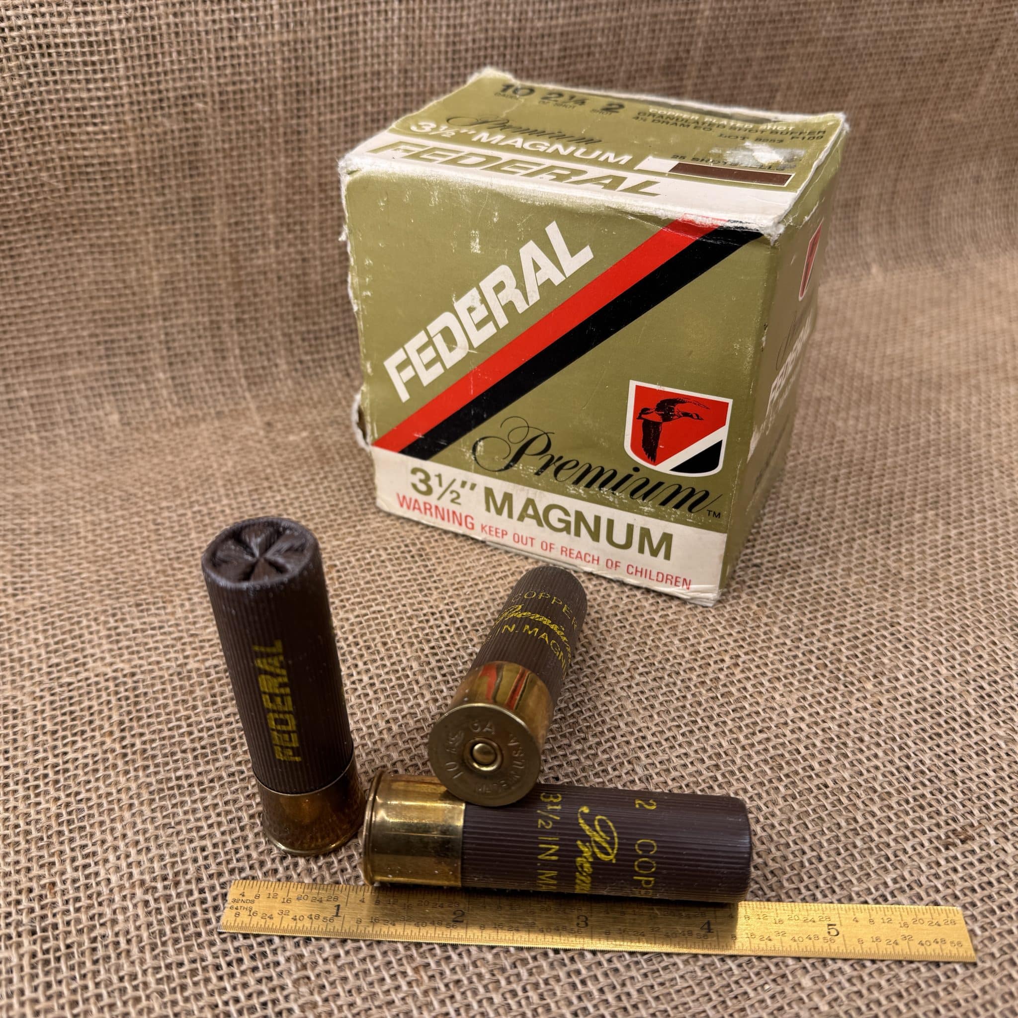 Federal Shells Box Federal Premium 10-Gauge 3-1/2-Inch 2-1/4 oz #2 Shot Ammunition - Box ...